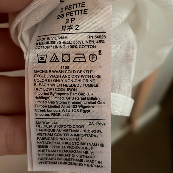 Gap Linen Dress - Picture 2 of 3